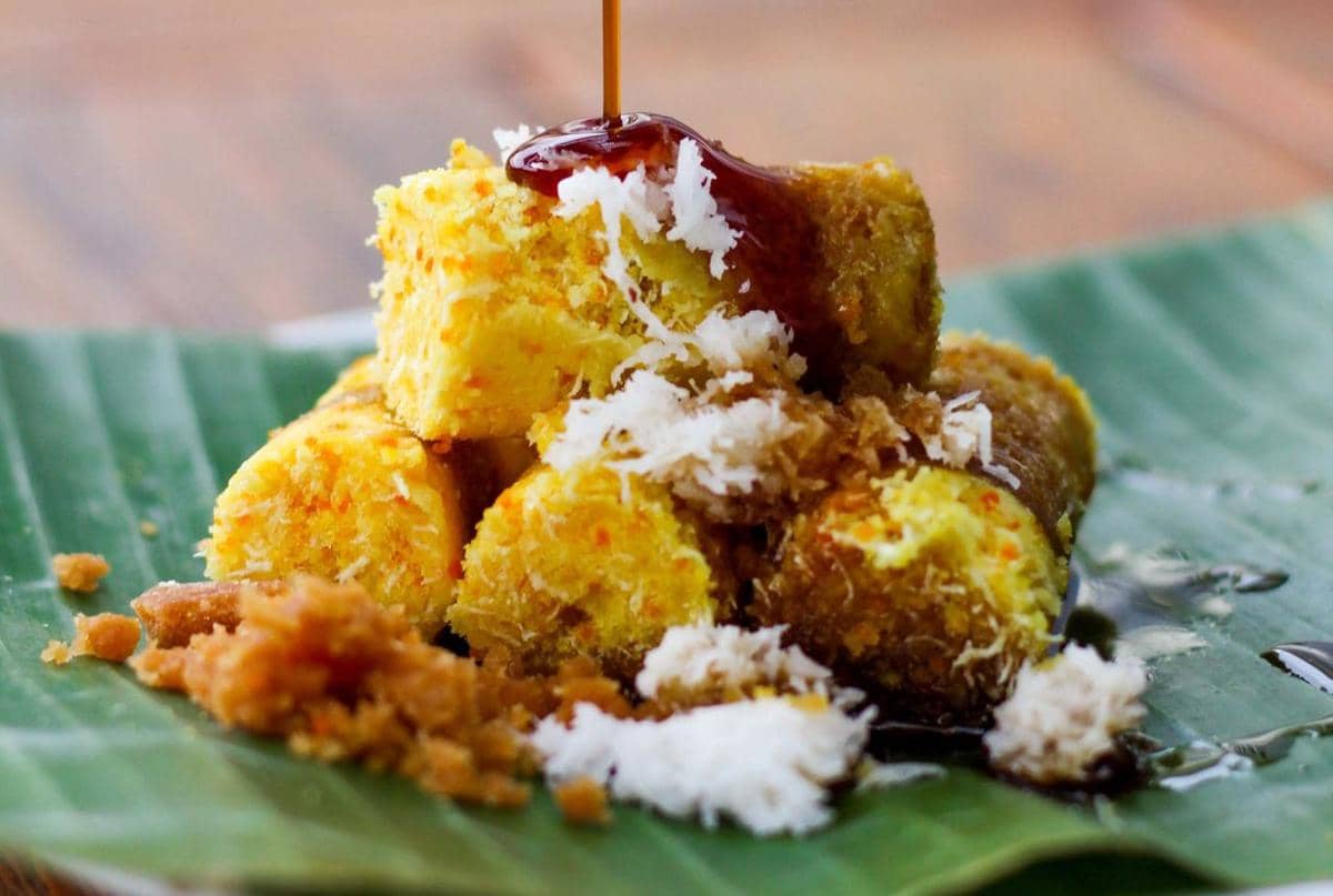 Resep Kue Putu Hojicha Siram Gula Merah, Camilan Unik yang Bikin Nagih