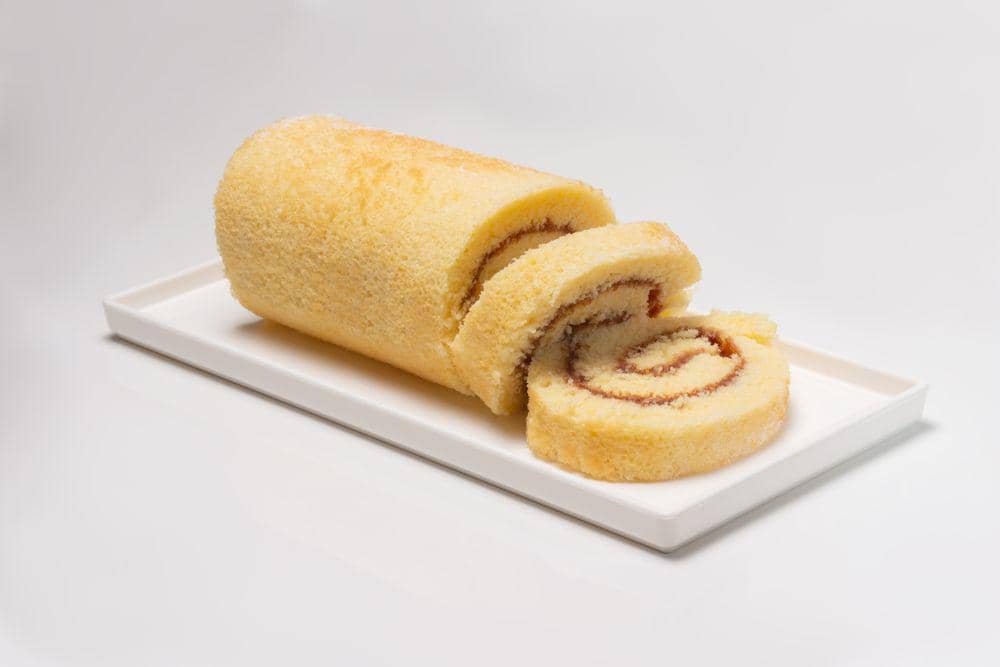 Resep Bolu Gulung Mentega Selai Hojicha yang Moist dan Wangi