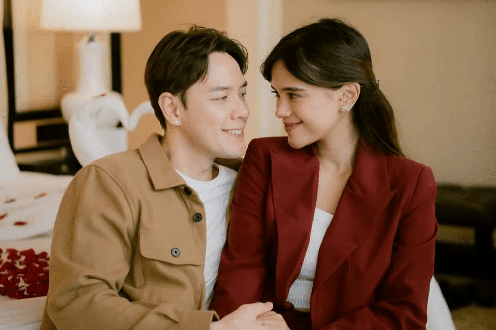 Anthony Xie dan Audi Marissa berpose bersama dalam potret yang diunggah melalui akun Instagram Anthony Xie.