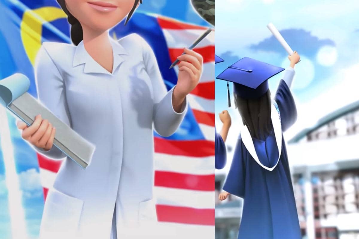 Ibu Upin dan Ipin saat bekerja sebagai perawat