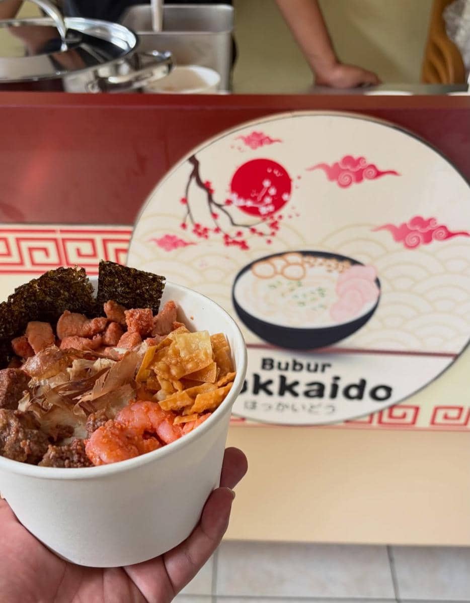 Bubur Hokkaido, Spot Sarapan Baru Dekat Stadion Pahoman