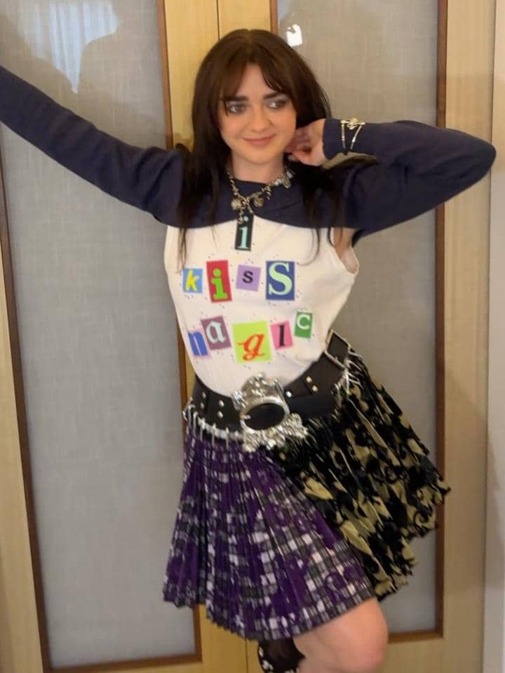 Inspirasi makeup ala Maisie Williams