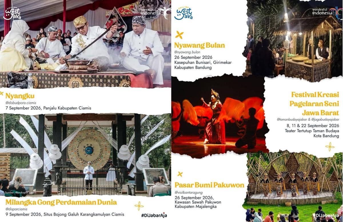 Potret event Jawa Barat September 2026