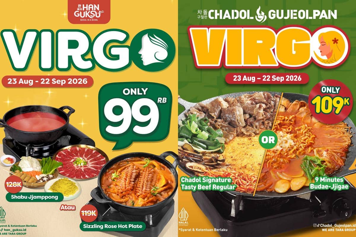 Deretan Promo Birthday Treat untuk Virgo September 2026