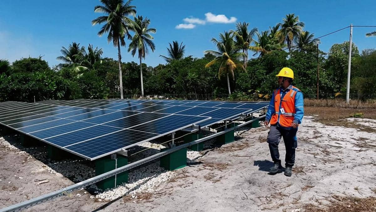 Lebih dari Sekadar Terang, PLTS PLN Bawa Harapan Baru ke Pulau Rengit
