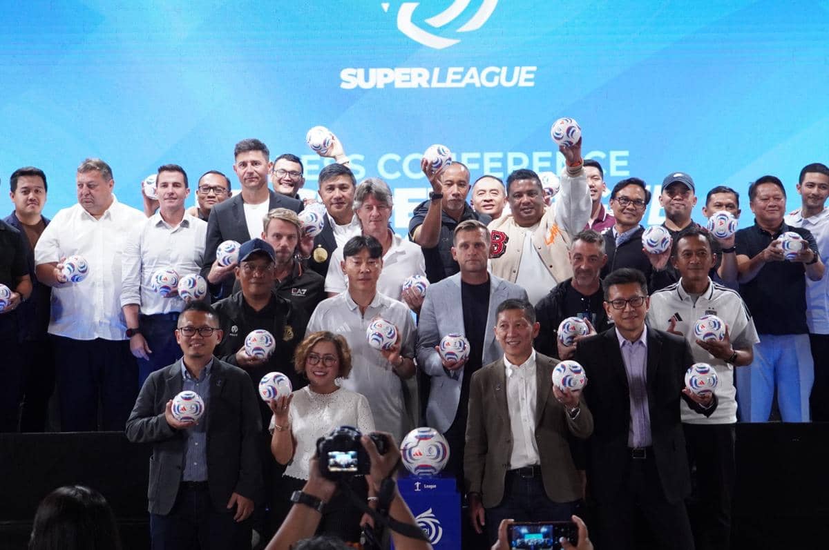 Logo BRI dan identitas Super League mengiringi pengumuman BRI kembali menjadi sponsor Super League musim 2026/27.