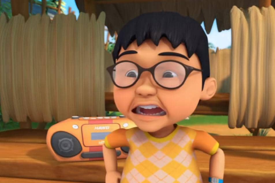 pemutar kaset audio milik Ehsan di episode "Boria Suka-Suka"