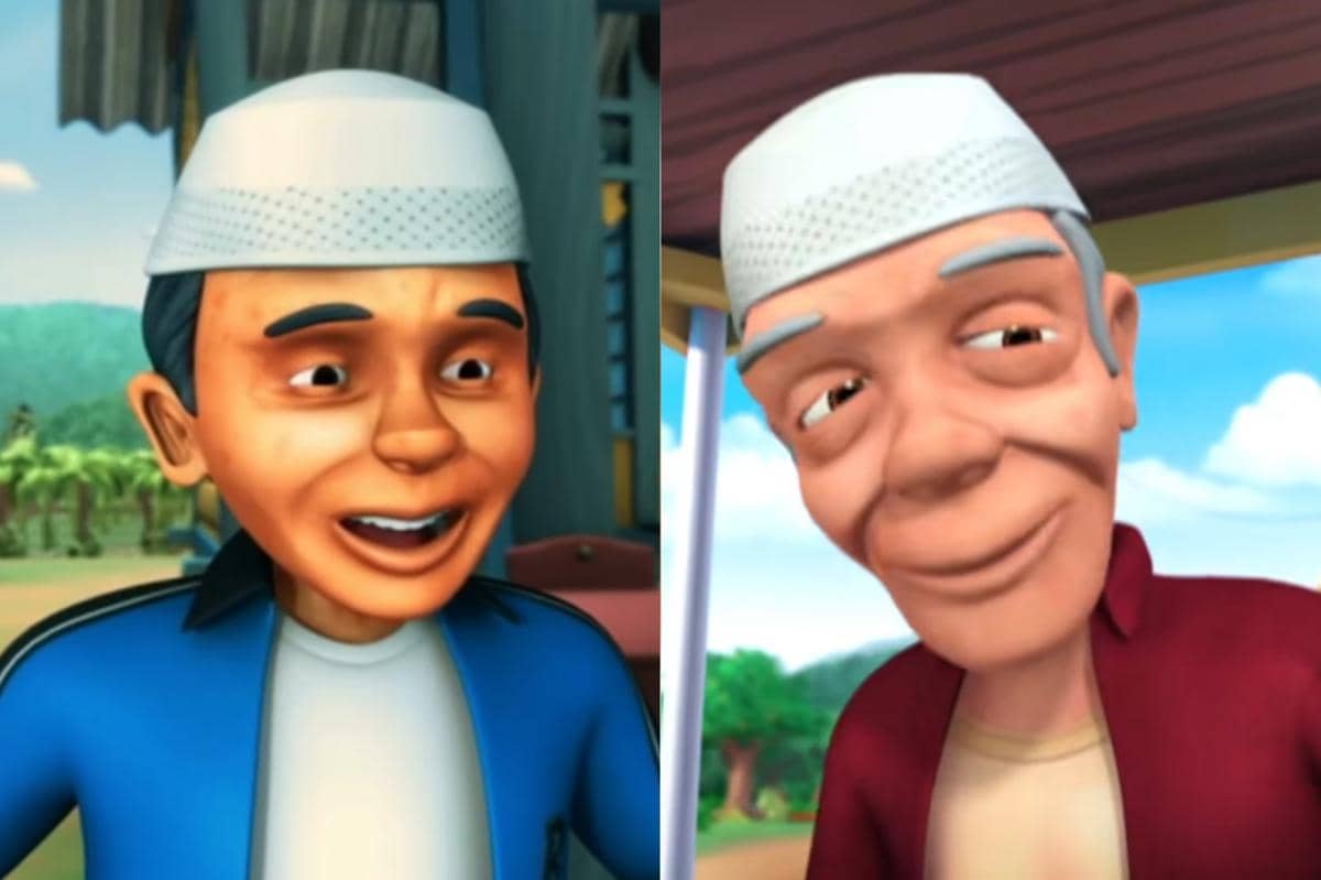 5 Kemiripan Tok Dalang dan Tok Dul di Upin & Ipin, Kamu Sadar?