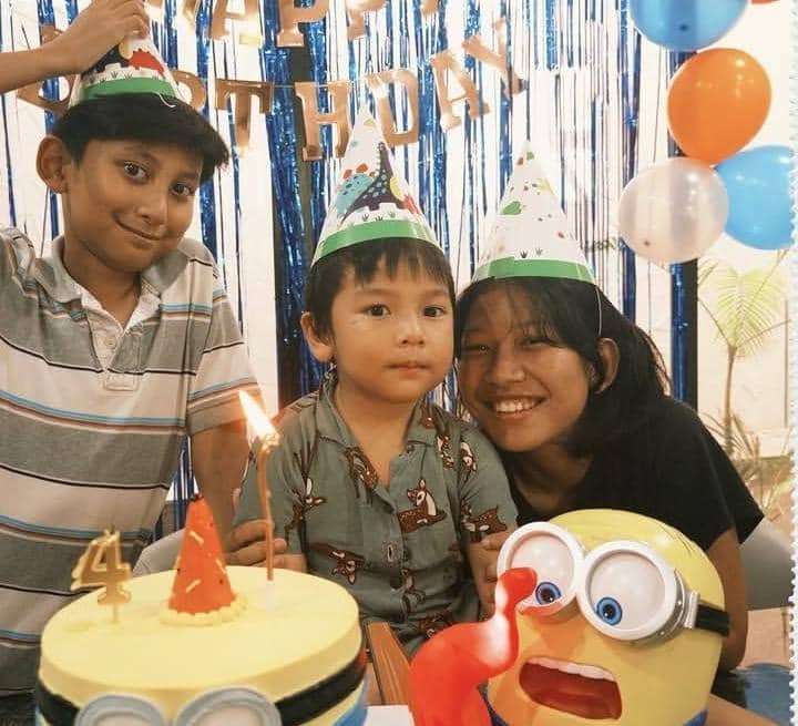Naka rayakan ultah ke-4