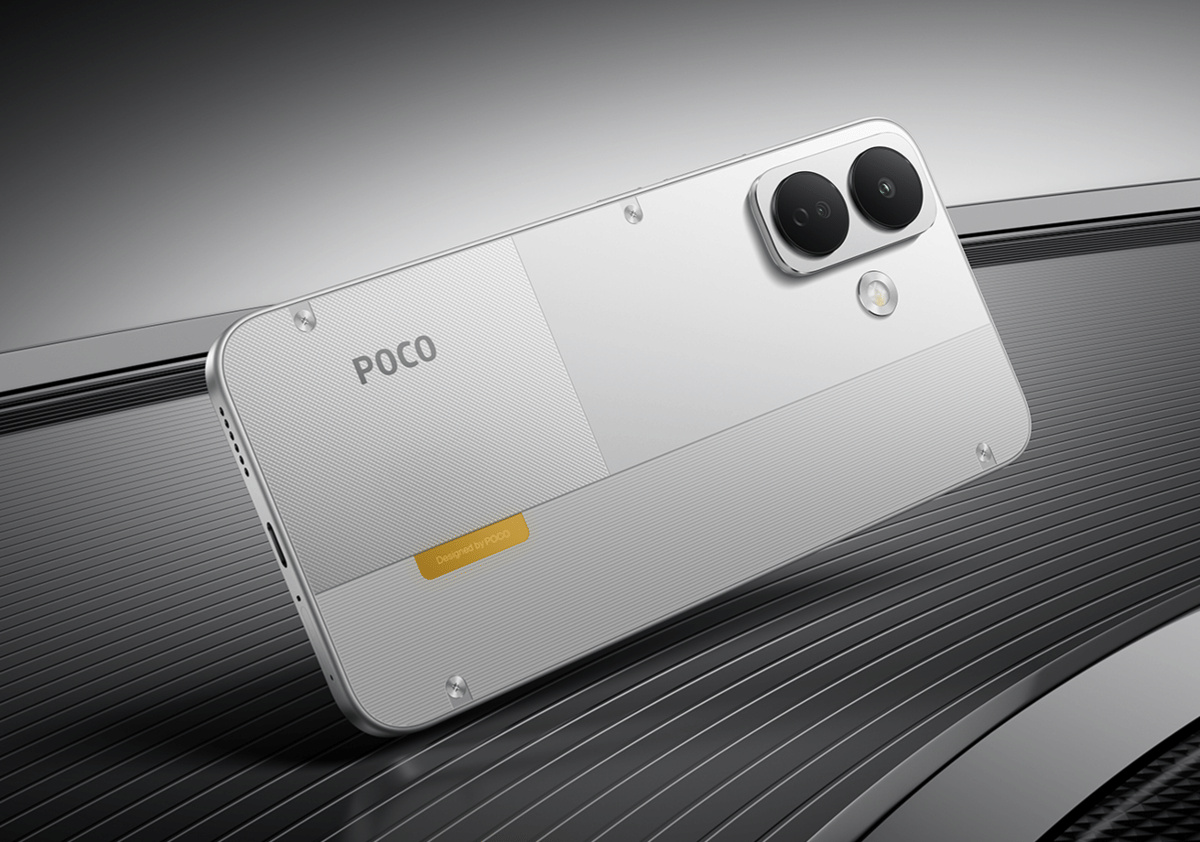 POCO X8 warna putih 