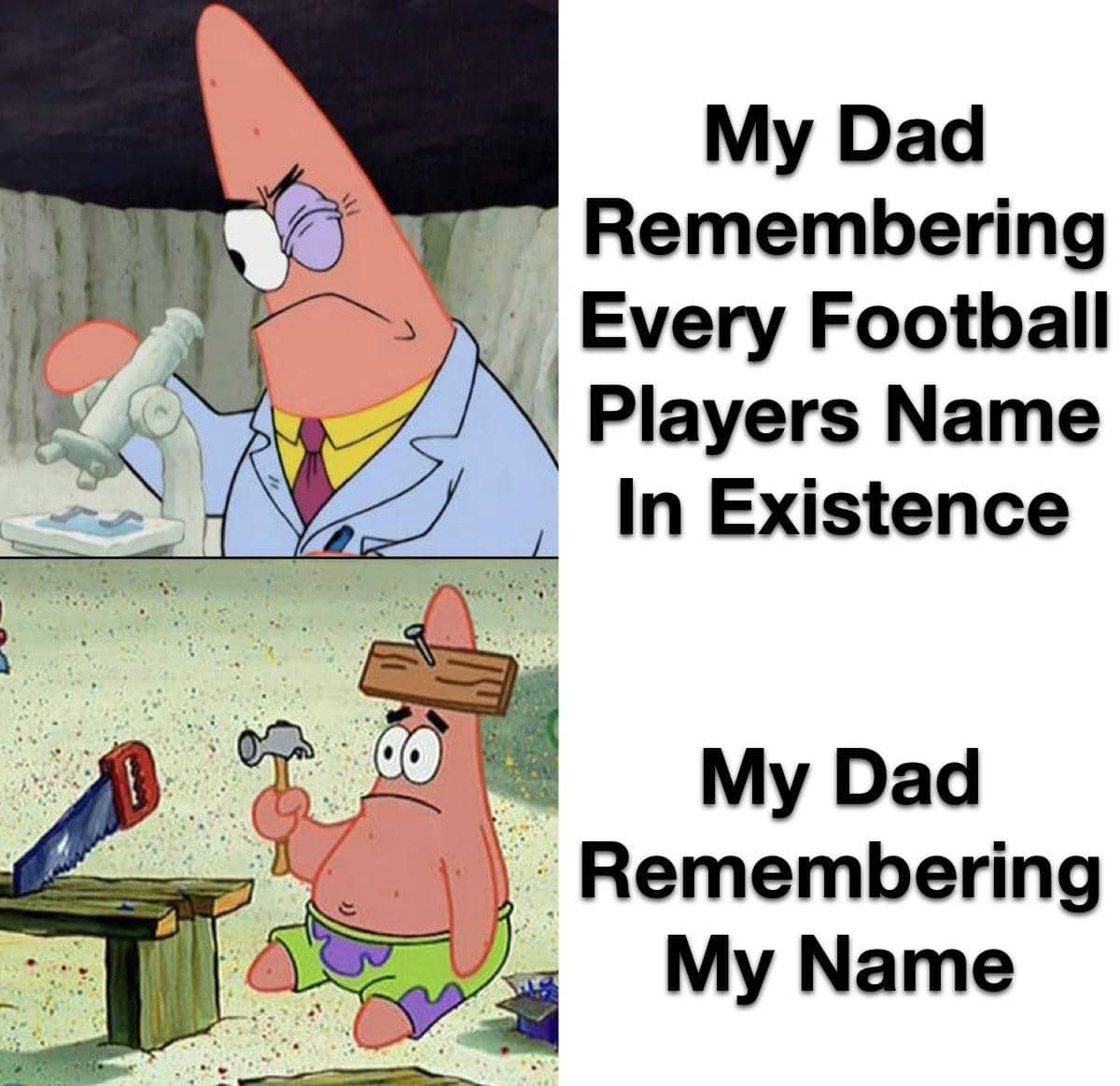 meme SpongeBob tentang prioritas