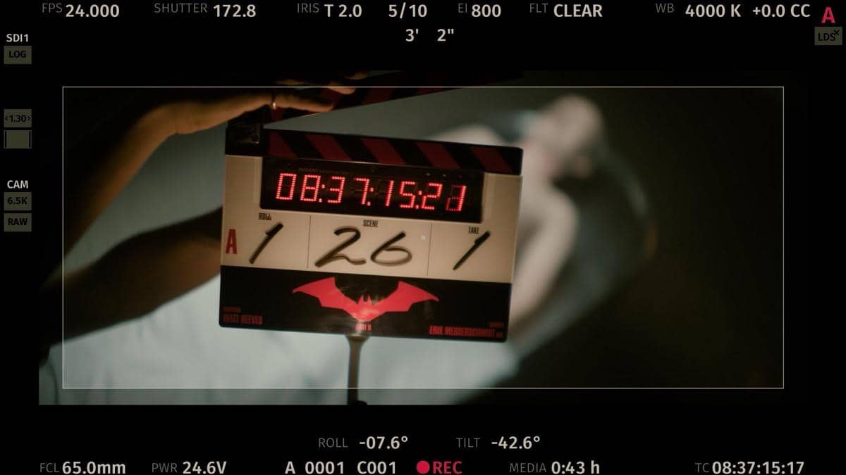 Dokumentasi proses produksi film The Batman: Part 2 yang dibagikan oleh Matt Reeves melalui akun Instagramnya.