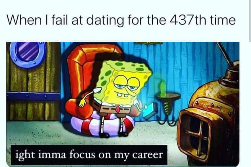 8 Meme SpongeBob tentang Karier, Terjebak di Lingkungan Toksik