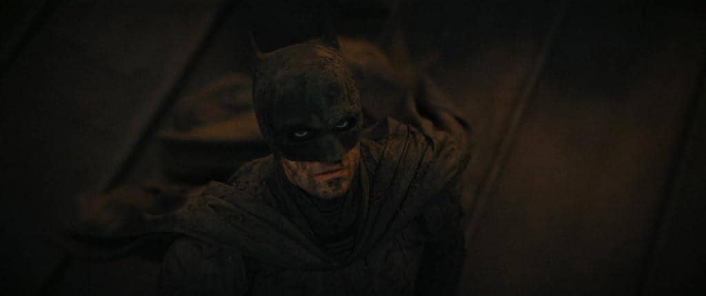 Cuplikan adegan dari film The Batman produksi Warner Bros. yang digunakan sebagai materi promosi resmi film tersebut.