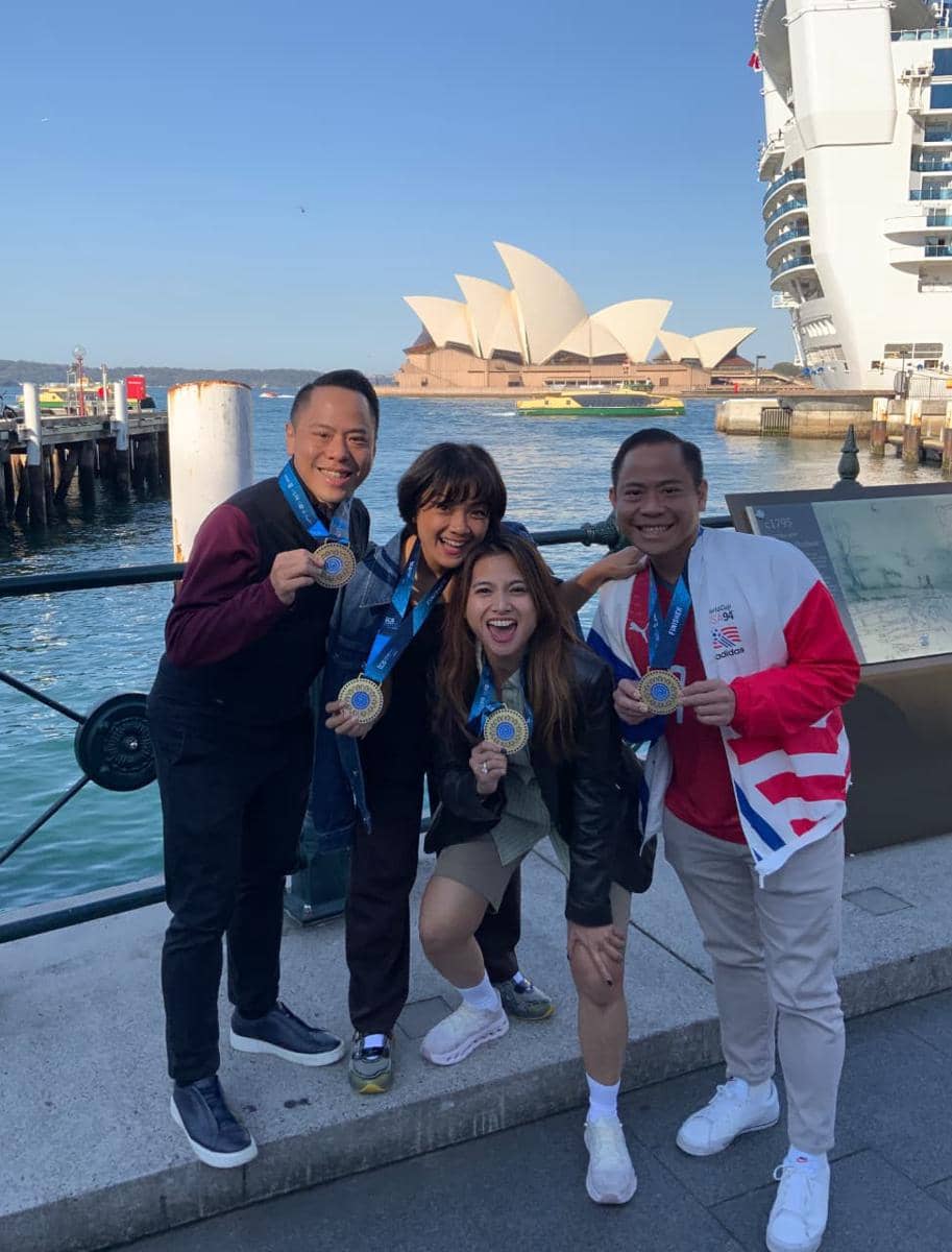 Acha Septriasa mengikuti ajang lari Sydney Marathon 2026 dalam unggahan yang dibagikan melalui akun Instagram pribadinya.