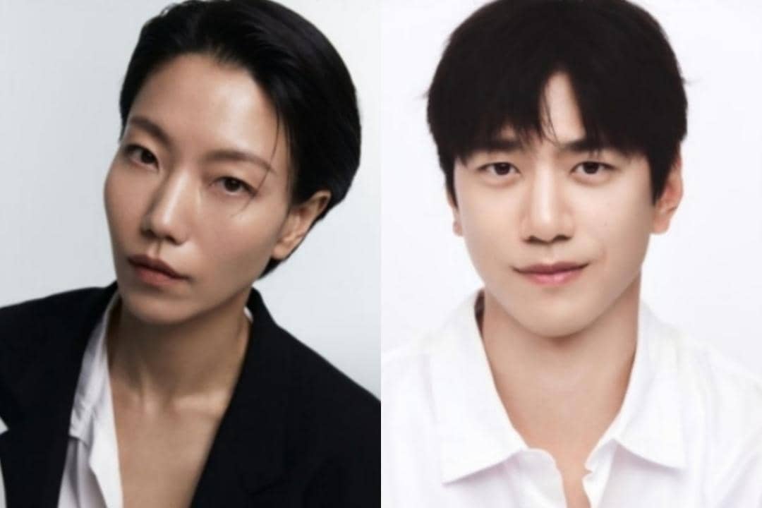 Kim Shin Rok dan Sung Joon dalam potret yang dibagikan melalui akun Instagram resmi MBC Drama Now.