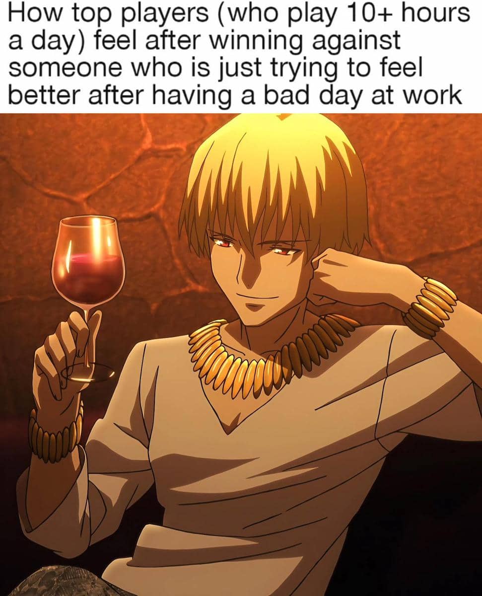 meme anime tentang skill issue