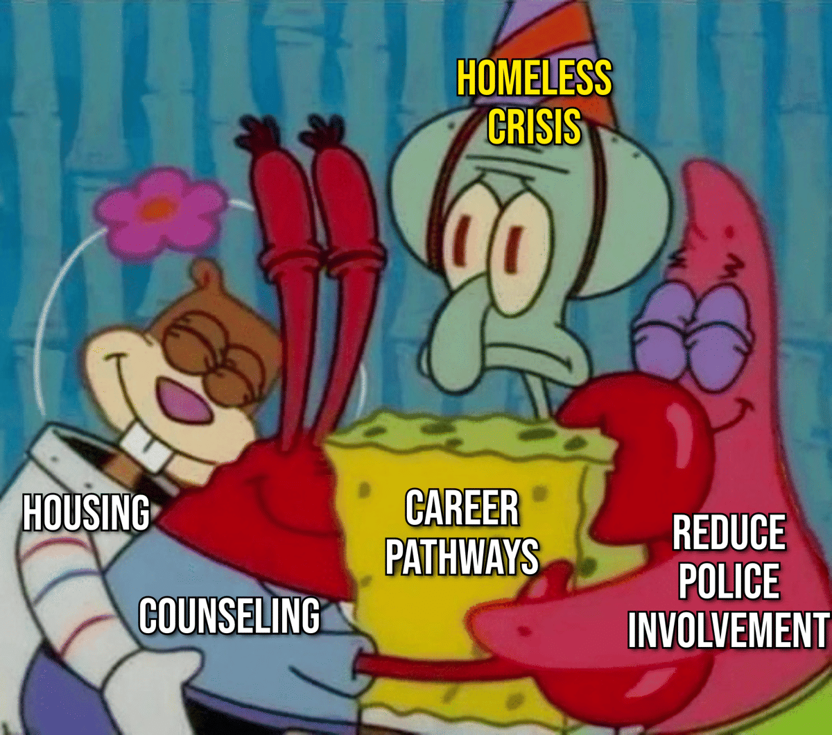 meme SpongeBob tentang karier
