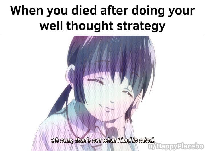 meme anime tentang skill issue