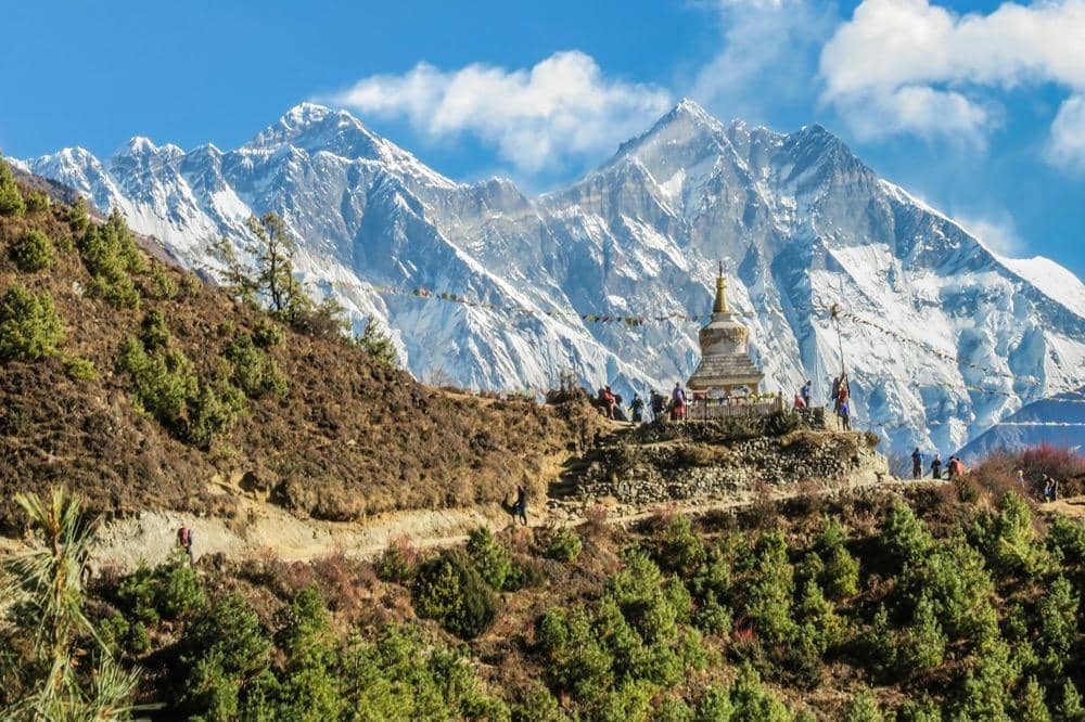 ilustrasi Pegunungan Himalaya