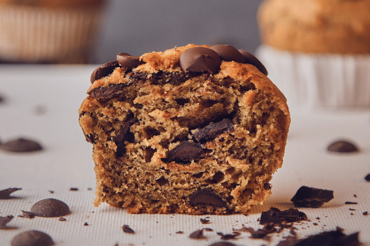 Resep Chocolate Banana Bran Muffin, Makin Unik dengan Dedak Gandum!