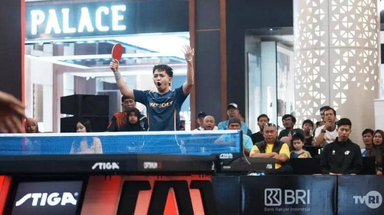 Suasana BRI Grand Final IPL S2 2026 saat para peserta dan penyelenggara berkumpul di panggung acara utama.
