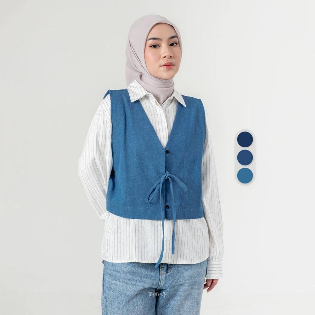 Tesavara - Rue Denim Vest
