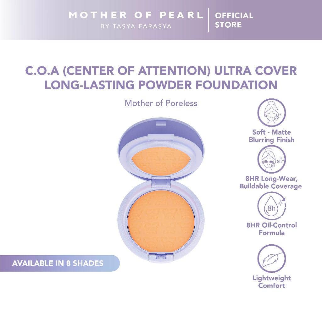 MOP C.O.A Ultra Cover Long-Lasting Powder Foundation