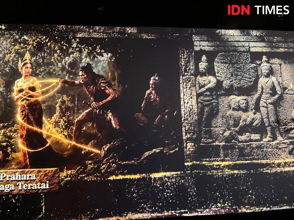 Potret teater imersif di Galeri Indonesia Kaya, Grand Indonesia, Jakarta Pusat