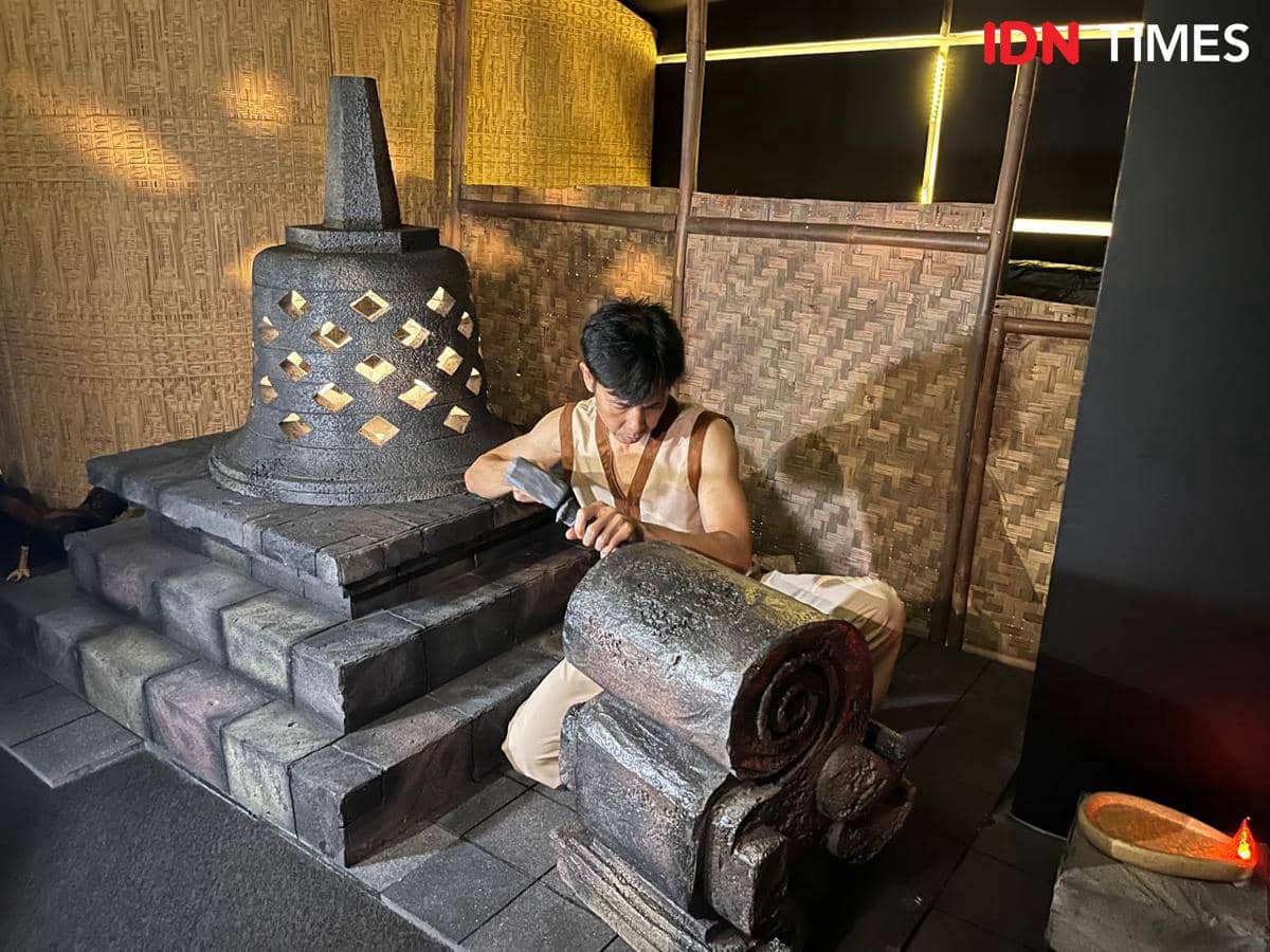 Potret Purwacarita Borobudur, Galeri Indonesia Kaya, Grand Indonesia, Jakarta Pusat 