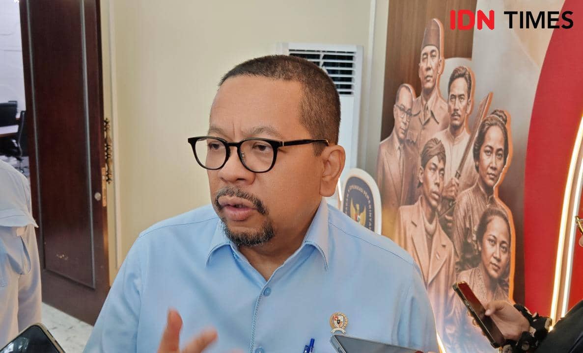 Kepala Badan Komunikasi (Bakom) Pemerintah, Muhammad Qodari (IDN Times/Ilman Nafi'an)