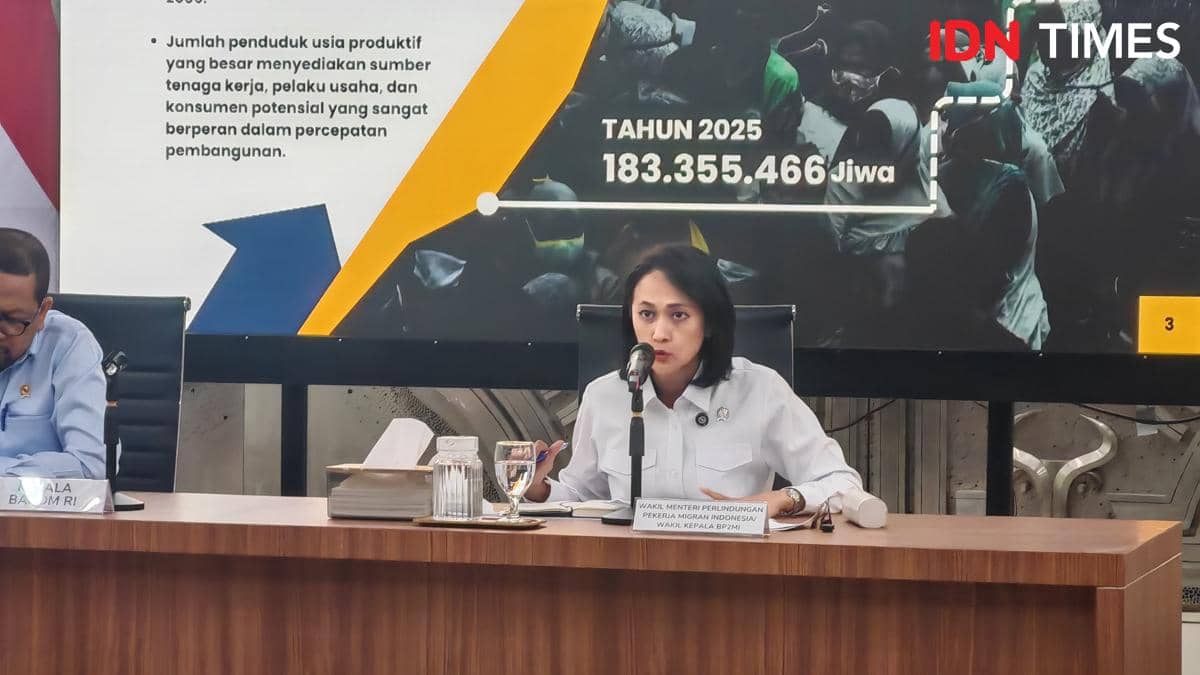 Wakil Menteri Pelindungan Pekerja Migran Indonesia (P2MI), Christina Aryani (IDN TImes/Ilman Nafi'an)