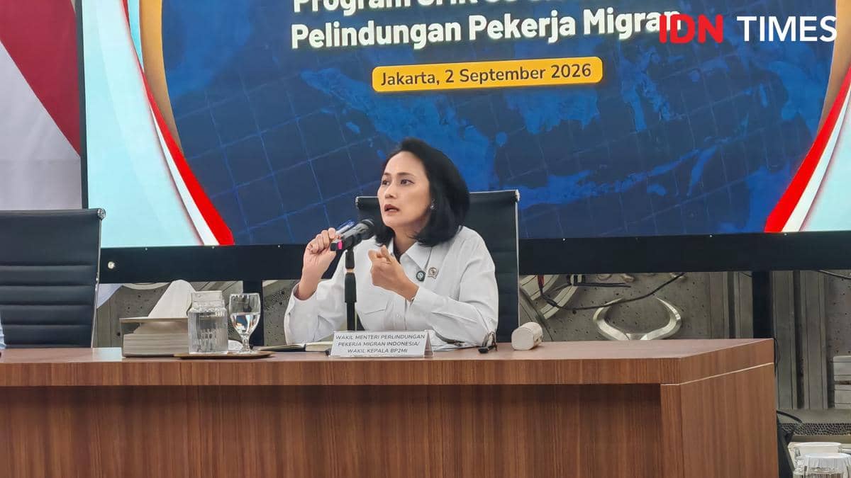 Wakil Menteri Pelindungan Pekerja Migran Indonesia (P2MI), Christina Aryani (IDN TImes/Ilman Nafi'an)
