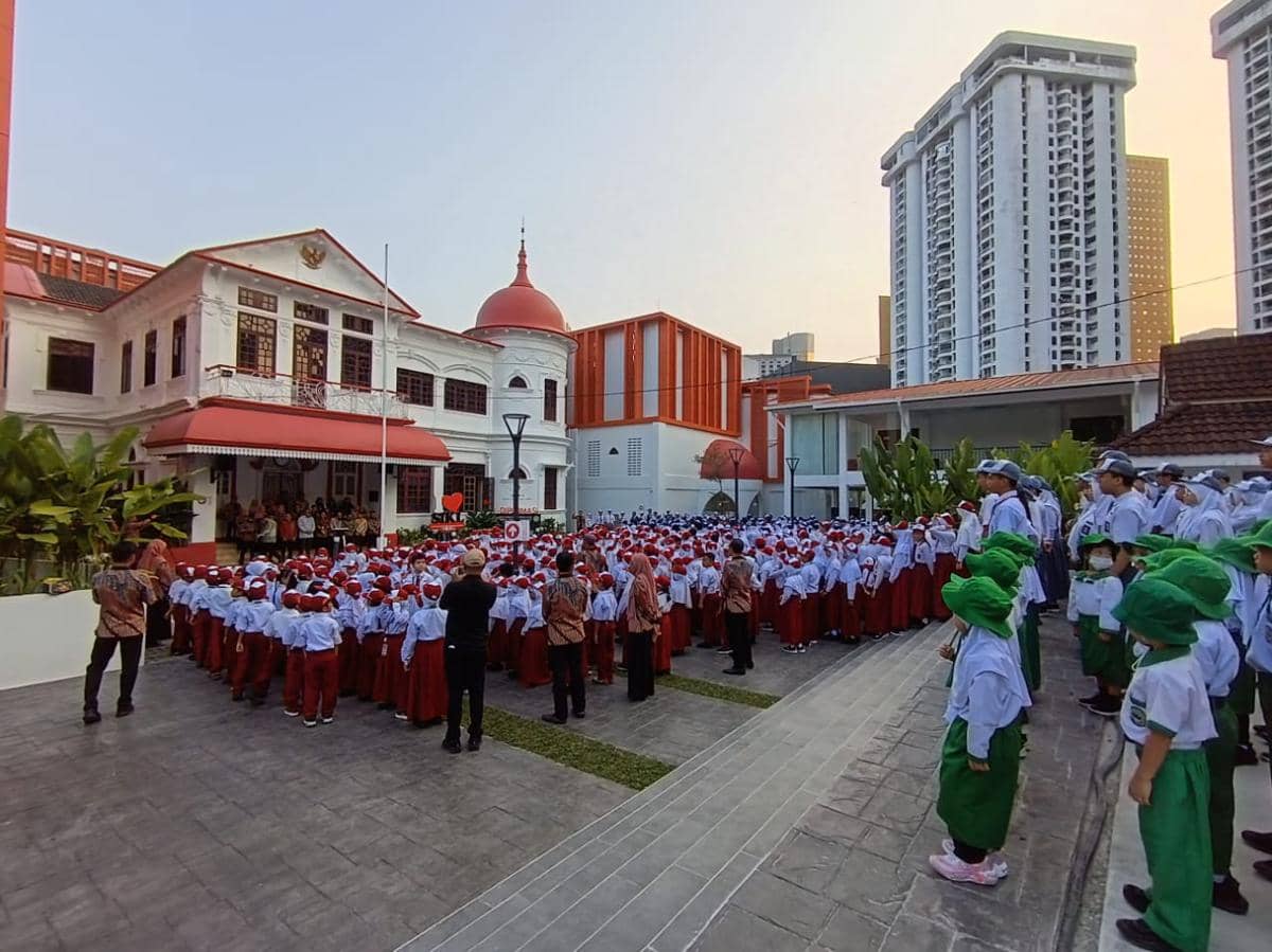 Potret Sekolah Indonesia Kuala Lumpur (SIKL) di Kuala Lumpur, Malaysia.