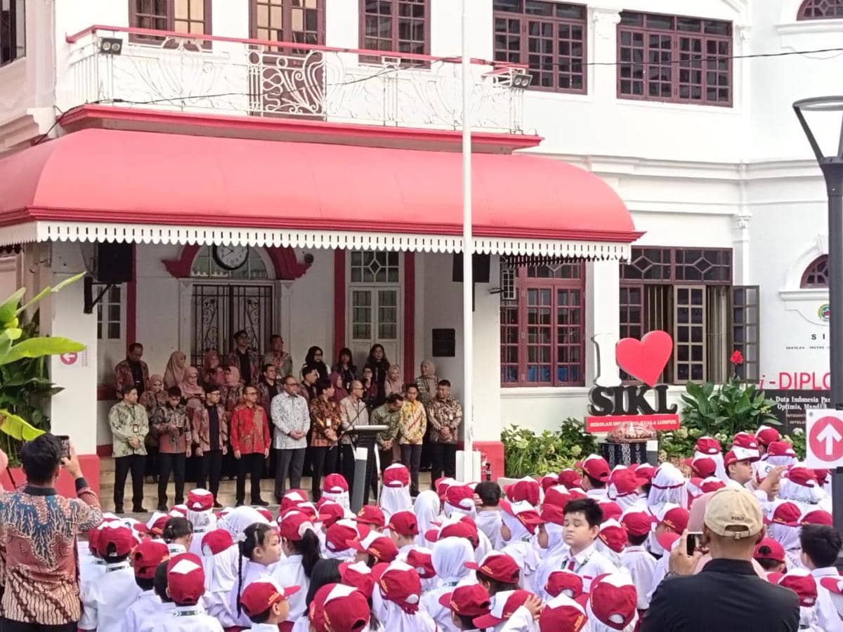 Potret Sekolah Indonesia Kuala Lumpur (SIKL) di Kuala Lumpur, Malaysia.