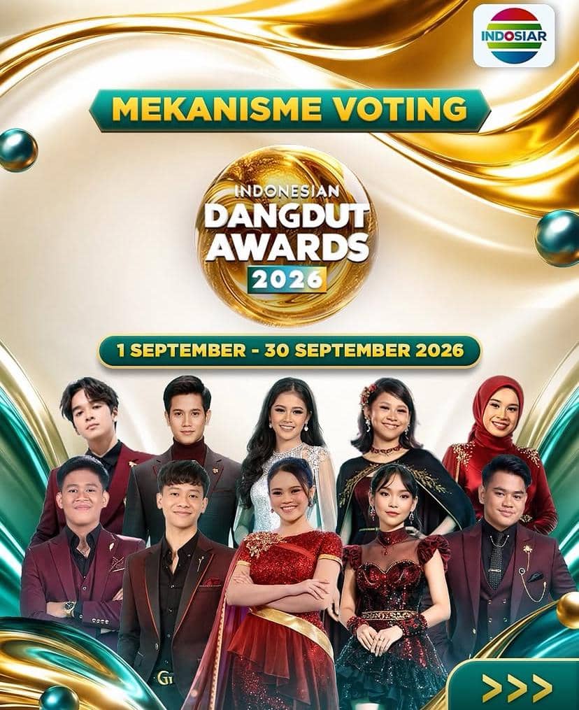 Unggahan Instagram bertajuk Indonesian Television Awards 2026 dari akun resmi ajang penghargaan televisi Indonesia.