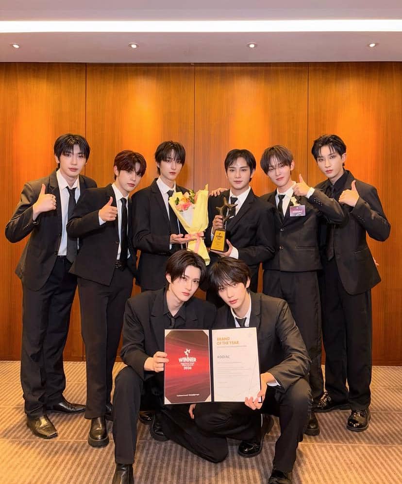 Potret grup K-pop XODIAC dalam unggahan yang dibagikan melalui akun Instagram resmi xodiacofficial.