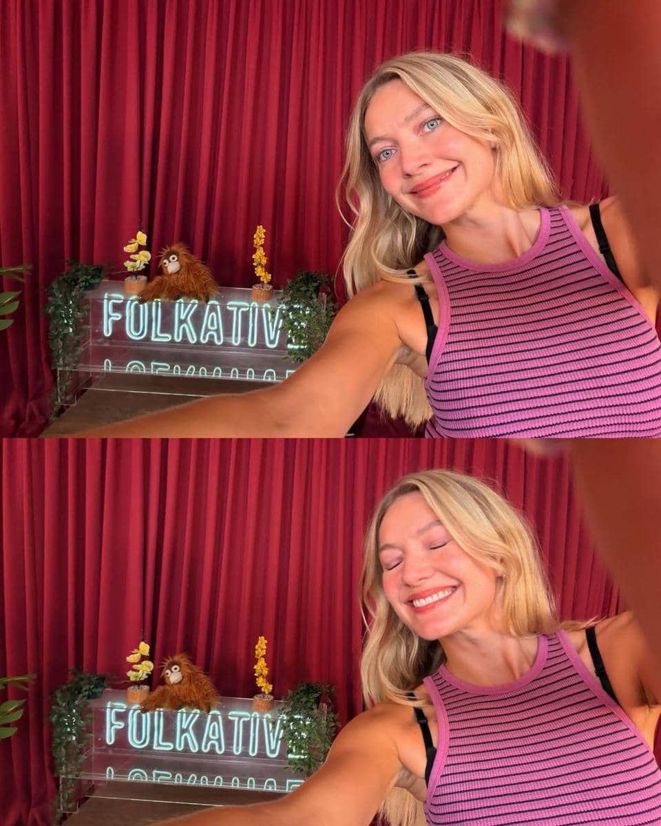 Astrid S berpose saat berjalan-jalan di Jakarta dan membagikan momen tersebut melalui Instagram @astridsofficial.