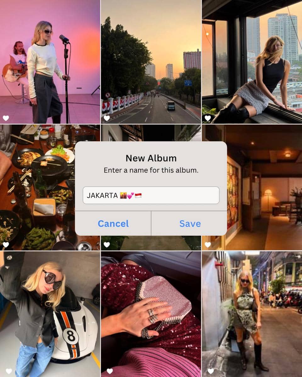 Potret Astrid S saat jalan-jalan di Jakarta, diunggah melalui akun Instagram @astridsofficial miliknya.