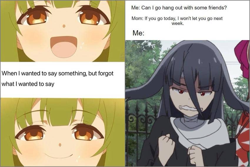 8 Meme Anime tentang Momen yang Bikin Dongkol, Stres Banget!