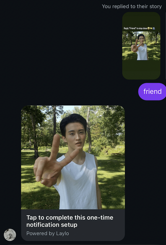 cara dapat DM dari Mark