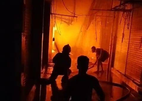 Kebakaran Pasar Pa'baeng-baeng Makassar, 22 Kios dan Los Ludes