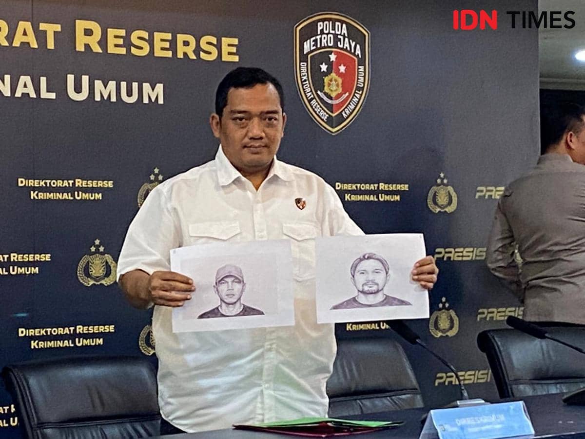 Polisi Rilis Sketsa Terduga Pelaku Penganiayaan Bambang Setiawan