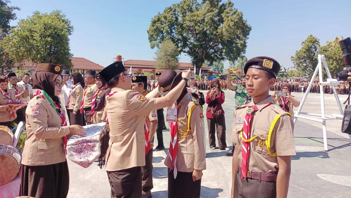 Ribuan Peserta Ramaikan Kemah Pramuka Madrasah Sulsel, Angkat Isu Ekoteologi