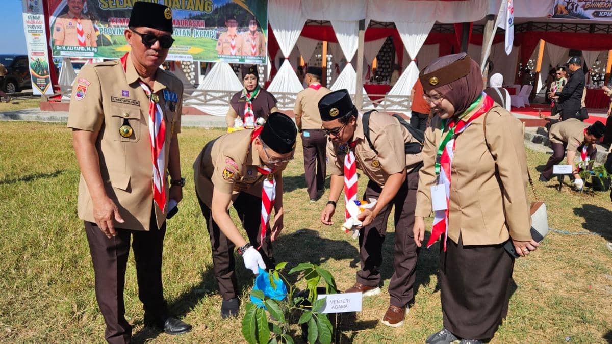 Kemah Pramuka Madrasah Provinsi (KPMP) Sulawesi Selatan 2026 resmi digelar di Bumi Perkemahan Cadika Limbung, Kabupaten Gowa, Rabu (2/9/2026