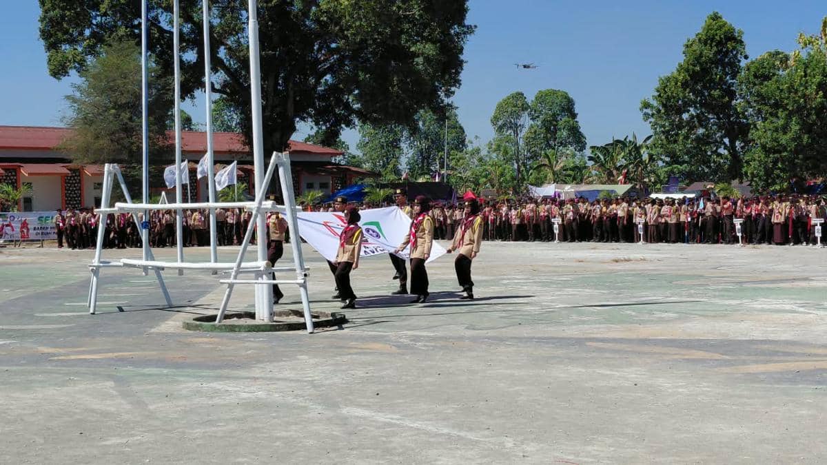 Kemah Pramuka Madrasah Provinsi (KPMP) Sulawesi Selatan 2026 resmi digelar di Bumi Perkemahan Cadika Limbung, Kabupaten Gowa, Rabu (2/9/2026