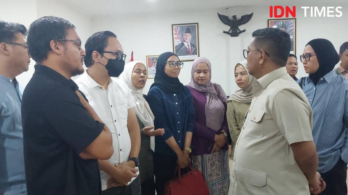 Audiensi Soal SDIP Pamulang, Andra Soni: Jangan Ada Kekerasan!