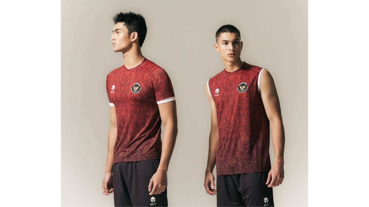 Seragam tim Indonesia untuk Asian Games 2026.