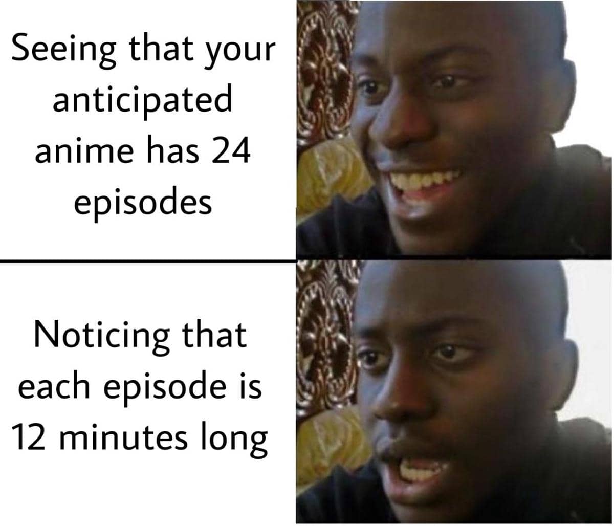meme anime dua belas episode