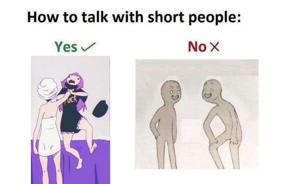 meme anime tentang cewek bertubuh mungil